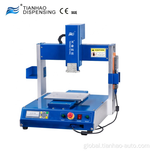 Benchtop Dispensing Robots glue dispensing machine Desktop Industrial Robots with horizontal rotary axis Factory